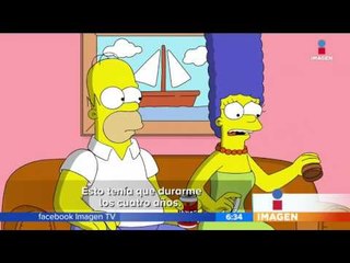 Los  100 días de Trump según los Simpson | Noticias con Francisco Zea