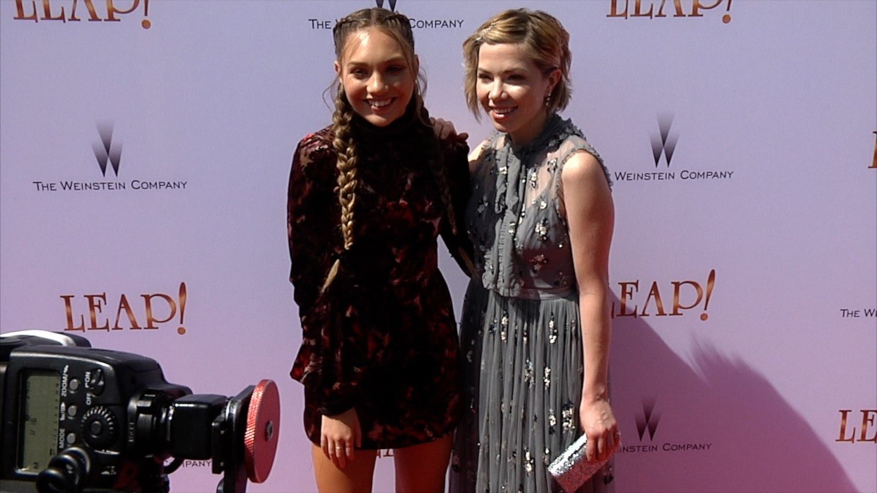 Maddie Ziegler Meets Carly Rae Jepsen LEAP! Premiere in Los Angeles