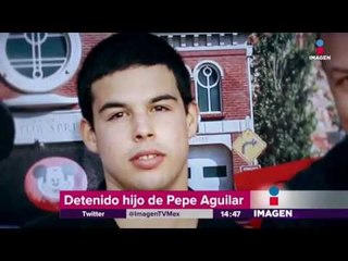 Tenía cuatro chinos en la cajuela, hijo de Pepe Aguilar