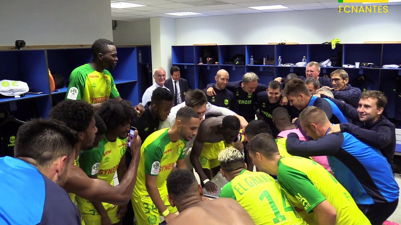 ESTAC-FCN : la joie du vestiaire