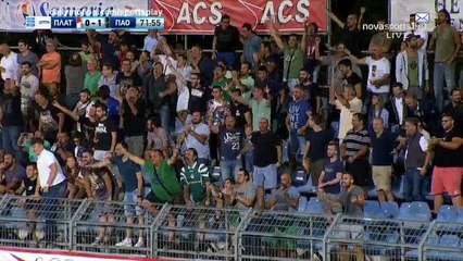 Andres Chavez Goal HD - Platanias FC 0 - 1 Panathinaikos - 20.08.2017 (Full Replay)