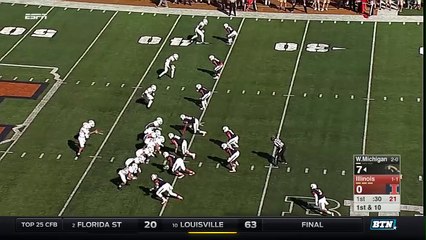Western Michigan at Illinois - Football Highlights-7gVYZECxTz0