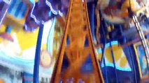 Supersonic Odyssey Roller Coaster On-Ride POV Times Square Theme Park