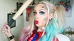 HARLEY QUINN EPIC MAKEUP TUTORIAL (Suicide Squad Halloween Costume Idea 2016)