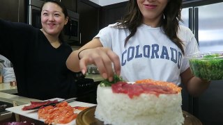 How to Cook: Sushi Cake 