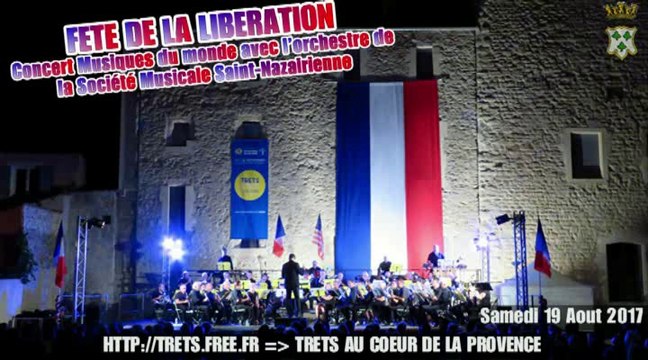 Concert de Musiques du monde à Trets pour la fête de la Liberation - 19aout2017
