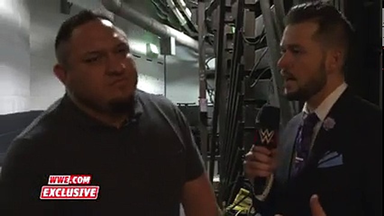 Samoa Joe is ready for SummerSlam to erupt early  Exclusive, Aug. 14, 2017