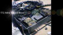 Monster tank in Syria: T72 Adra Caged Beast