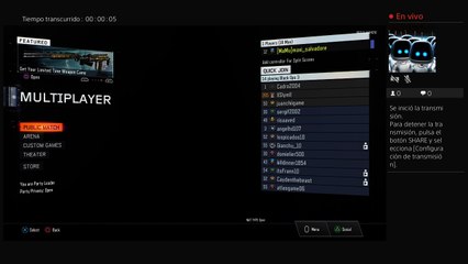 Jugando call of duty black ops 3 con maxi_salvadore