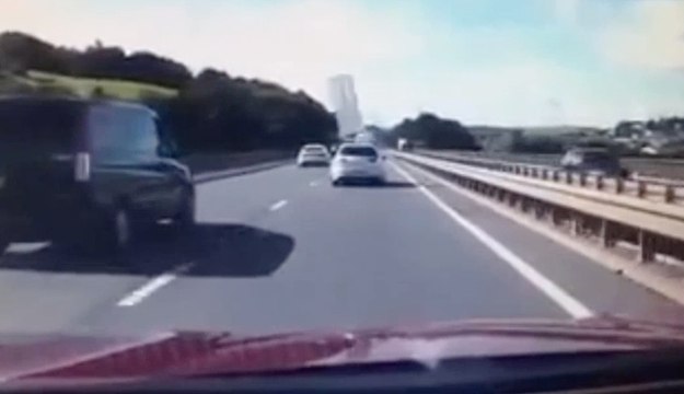 WATCH: Door Flies Off Car In To Path Of Motorists On Busy Carriageway