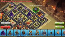 clash of clans-NEW EPIC TH10 WAR BASE 275 WALLS SPEED