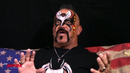 Road Warrior Animal on Ric Flair