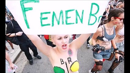 Las Feministas de "Femen" al descubierto