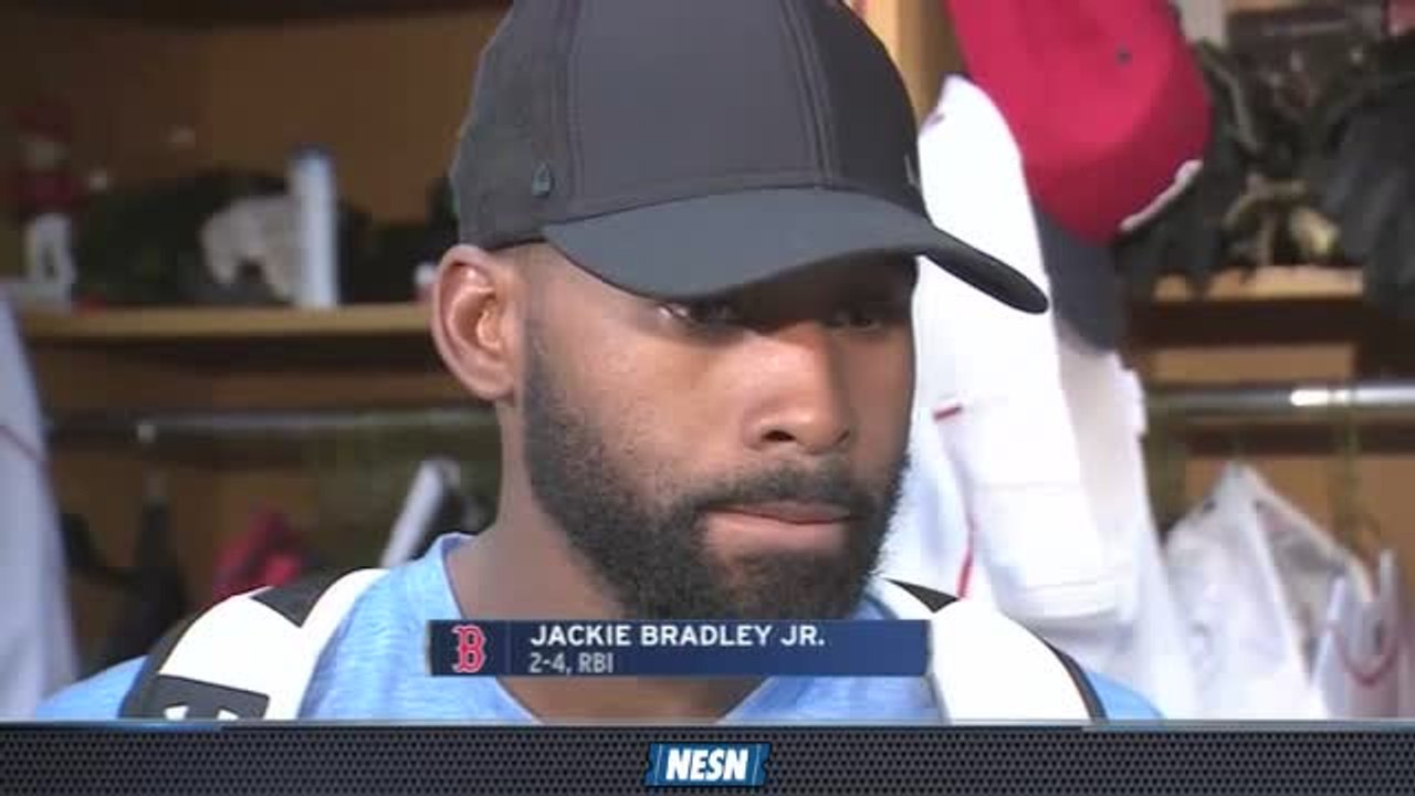 Red Sox Final: Jackie Bradley Jr. On Catch Vs. Yankees