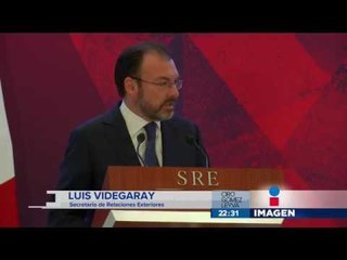 Luis Videgaray: La soberanía no se negocia