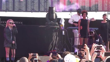 Blood Orange w/Sky Ferreira Youre Not Good Enough live FYF Fest, August 28, 2016