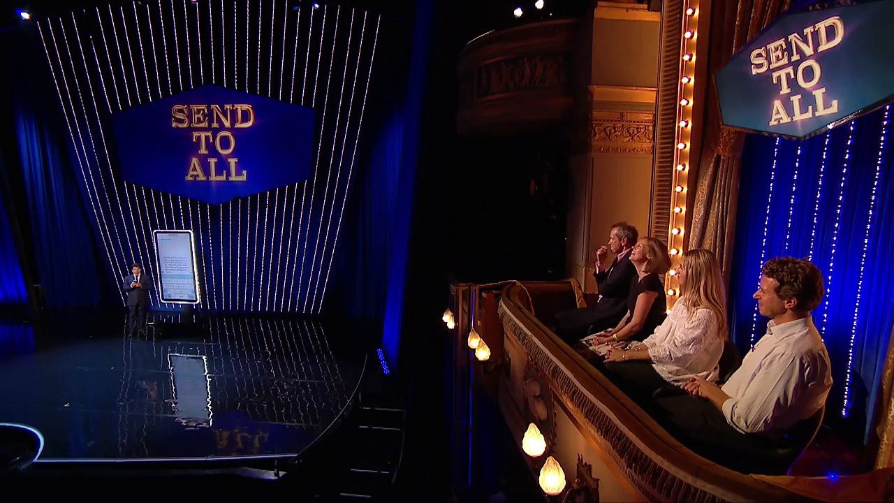 Send To All with Alexander Armstrong Michael McIntyres Big Show: Series 2 Episode 2 BBC O