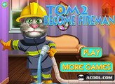 Dibujos animados gato gato gato fuego juego hablando juego de dibujos animados Tom juguetes que el fuego 2