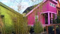 200 Sq. Ft. Pink Tiny House in Portland, OR | Small House Design Ideas