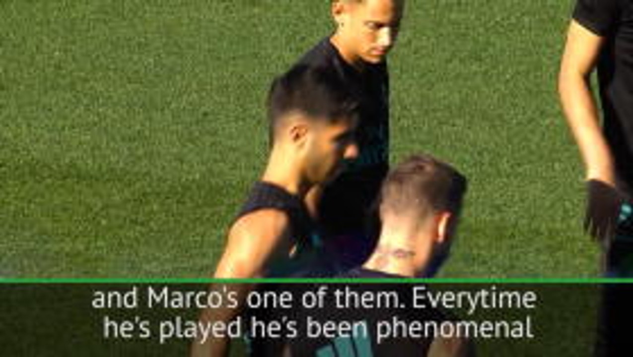 Zidane lauds 'phenomenal' Asensio