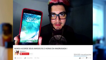 Gato Galactico e SirKazzio brigam feio em vídeo de trollagem que deu errado