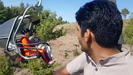 Murree   go nawaz go   chair lift   funny clip   Asghar Khoso(360p)