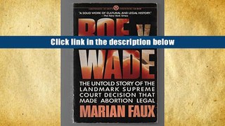 [PDF]  Roe v. Wade (Mentor Series) Marian Faux Full Book