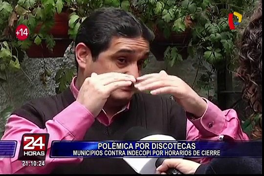 Municipios enfrentados a Indecopi por hora de funcionamiento de locales nocturnos