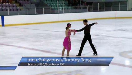 Irina Galiyanova / Tommy Tang 2017 SOSS - SD