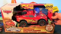 Disney Pixar Cars Lightning McQueen Talking Remote Control Programmable and Shake and Go