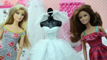 La Sí en paraca el parte Barbie leticia escogiendo vestido de boda vivi portugues tototoykids