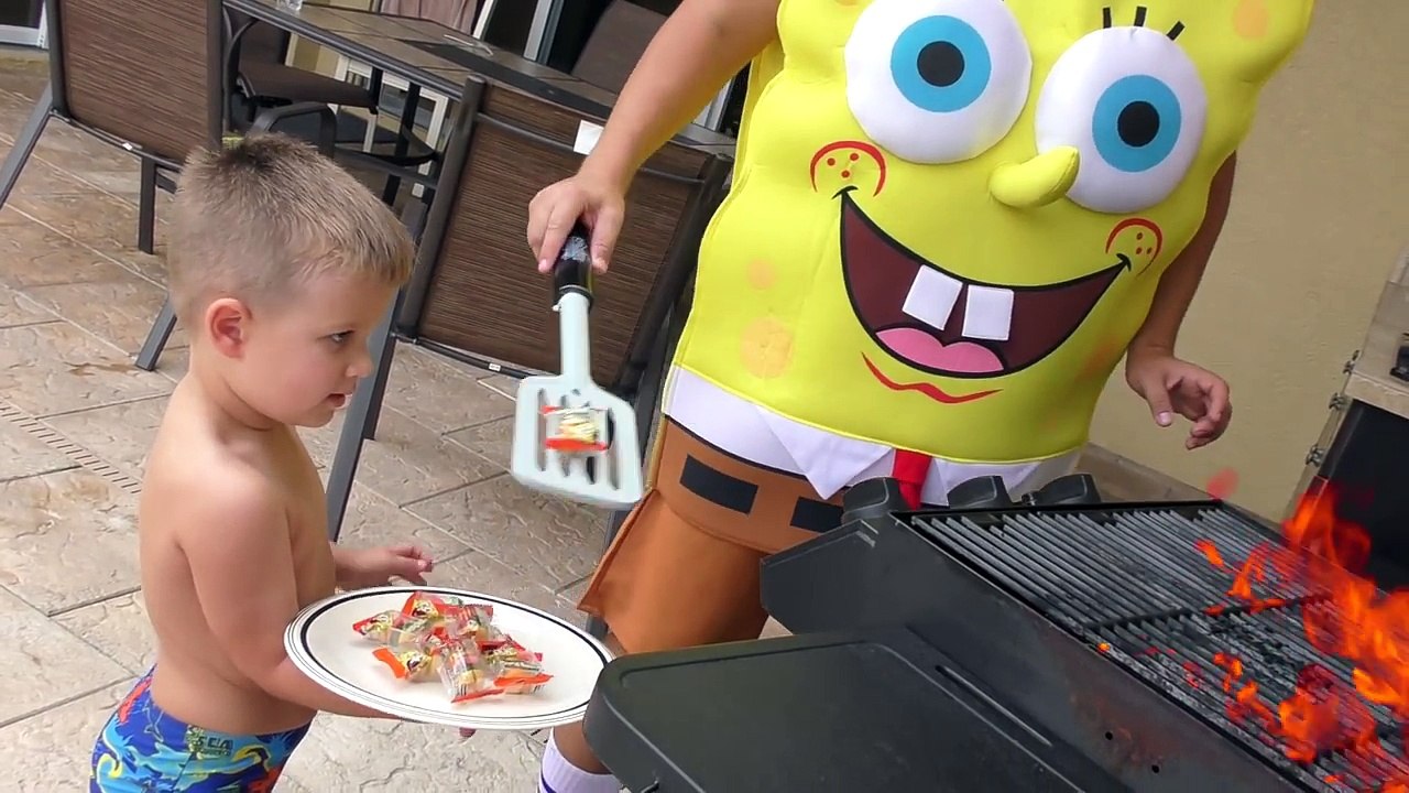 СПАНЧ БОБ  КРАБСБУРГЕР Spongebob Squarepants Губка Боб Квадратные Штаны video for Kids sp
