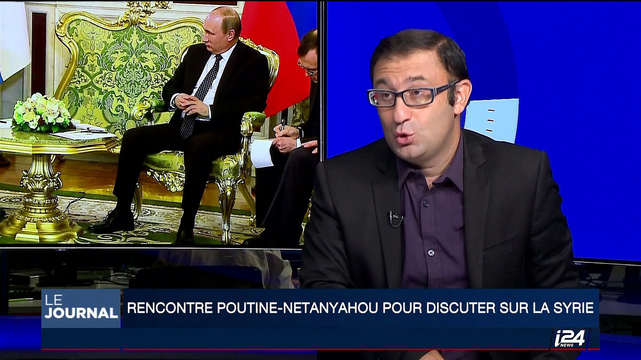 Rencontre Poutine-Netanyahou pour discuter de la Syrie