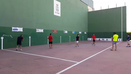 Frontenis open del Casar cuartos de final 4 ultimo tanto emocionante