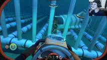 Subnautica BEST MONSTER BATTLE CAGE EVER, PERFECT CONTAINMENT Subnautica Gameplay