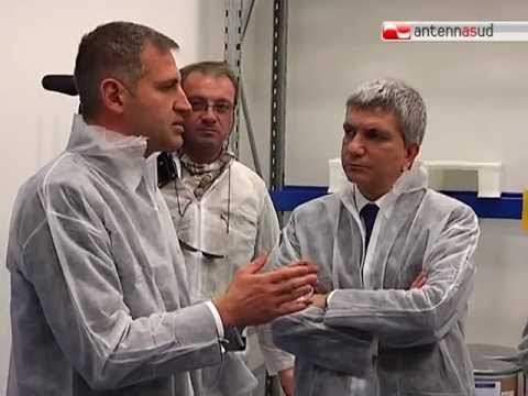 TG 28.03.12 Viaggio nell'Impresa, tappa alla Farmalabor di Canosa