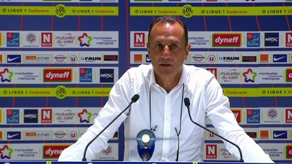Michel Der Zakarian après MHSC 1-1 RCSA