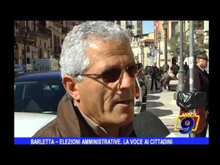 BARLETTA | Elezioni amministrative, la voce ai cittadini
