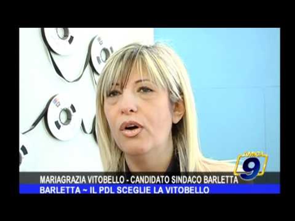 BARLETTA | Il PDL sceglie la Vitobello