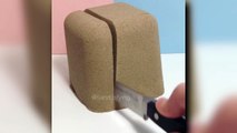 Best Kinetic Sand Cutting Completion. Very Satisfying Hi everyone. I played with kinetic s