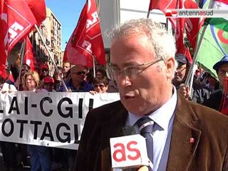 TG 27.04.12 Agricoltori protestano a Bari: "No ai voucher"
