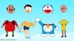 Wrong Heads Doraemon trolls Motu Patlu vs Nobita Finger Family Nursery Rhymes
