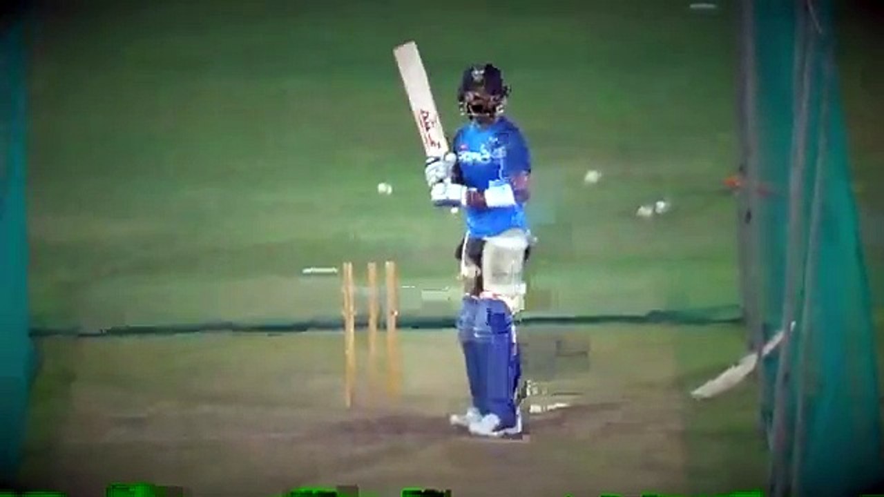 Virat Kohli net practice