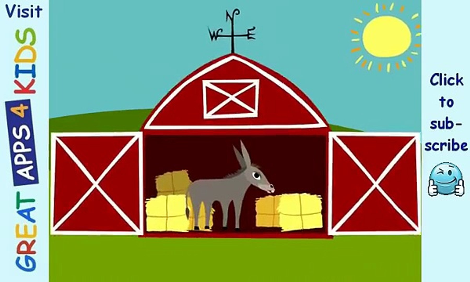 Peekaboo Barn Farm Day - New Peekaboo Barn App for Toddlers (new) - video  Dailymotion