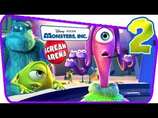 Monsters, Inc. Scream Arena Walkthrough Part 2 (Gamecube) Arena 2: Apartment