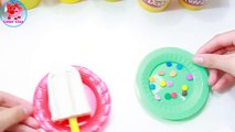 Et cannelle crème créer pour amusement amusement de la glace porc jouer arc en ciel jouets vidéos Doh peppa playdough k