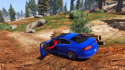 Şimşek McQueen ve Örümcek Adam Süper Arabalarla Uçuyor (Çizgi Film Tadında - Türkçe Dublaj)