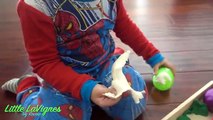 HUGE EASTER EGG HUNT FOR KIDS Surprise Eggs Play-Doh Frozen Elsa Kinder Egg Surprises Cand