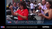 Attentat de Barcelone : les chauffeurs de taxis accueillis en héros sur Las Ramblas (vidéo)