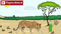 Niños para historieta sobre animales en vías de desarrollo caricaturas de hasta 4 años de edad colección de 2